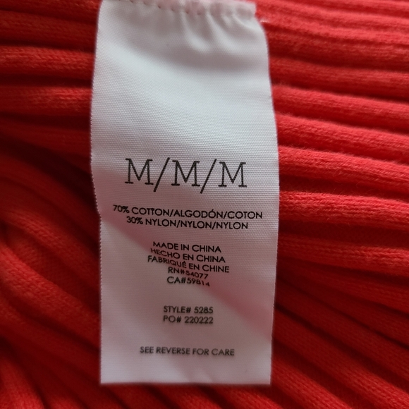 Cabi Trumpet Bell Sleeve Knit Sweater Size Medium - Picture 8 of 9